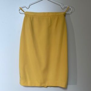 Escada 100% wool midi skirt
